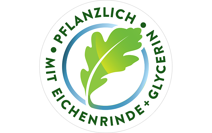 pflanzlich - mit Eichenrinde + Glycerin